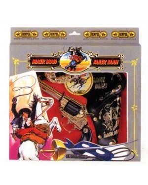 villa giocattoli gtv1053 pistola c/fondina e cinturone cavaliere