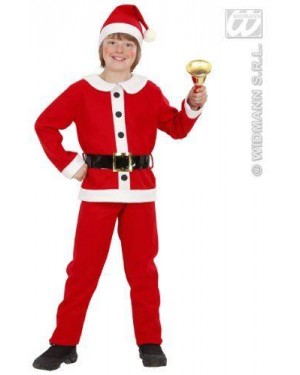 Costume Babbo Natale Bambino 3/5 Cm 116