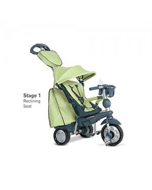 giochi preziosi ofr8200700 triciclo smart trike explorer 5 in 1 verde