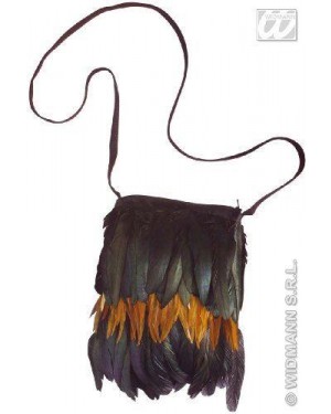 widmann 6998b borsetta indiana in piume
