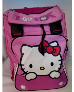 cartorama 32528 zaino estensibile hello kitty teen love pvc