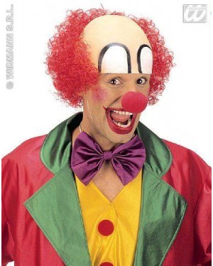 CALOTTA CLOWN CON CAPELLI IN VINILE