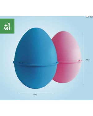 UNOGIOCHI 029 uovo plastica vuoto blu