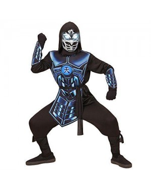 WIDMANN 07916 costume cyber ninja 11/13 maschera luminosa