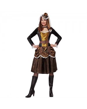 WIDMANN 07752 costume steampunk donna m gonna corta