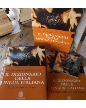 le monnier 51083-3 dizionario italiano + cd rom 2002/2003