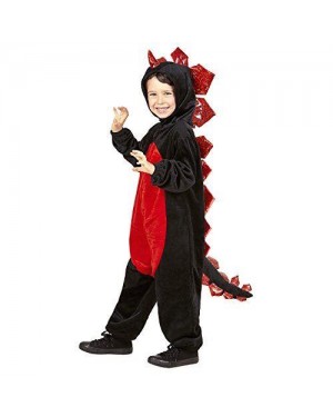 WIDMANN 96861 costume drago nero peluche 2/3