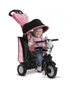 giochi preziosi ofr8100200 triciclo smart trike dream rosa 4 in uno