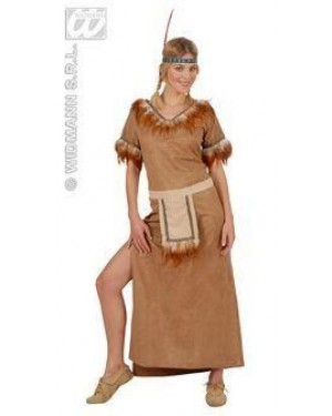 Costume Indiana Mohawk M Scamosciata
