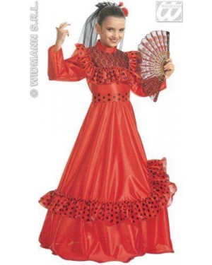 Costume Senorita Spagnola  5/7 Cm 128
