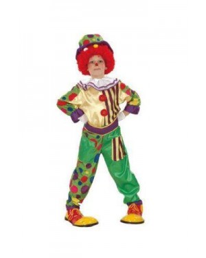 CLOWN 70245 costume clown 6 anni cm 116