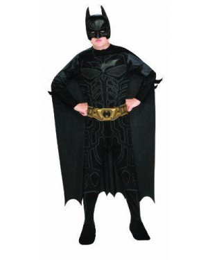 RUBIES 881286L COSTUME BATMAN 8/10 DARK KNIGHT SENZA MUSC