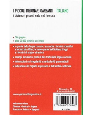 GARZANTI  dizionario italiano i piccoli garzanti con cd