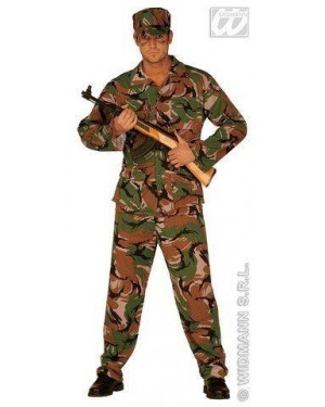 Costume G.I. Joe Soldato Mimetica L