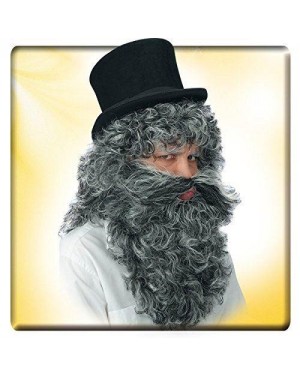 carnival toys 05060 barba con bafffi cm 40 grigia