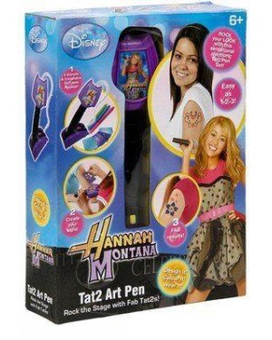 gig 02840 hanna montana tattoo set per tatuaggi