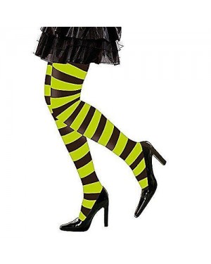 widmann 01266 collant rigati verde/nero 70 den