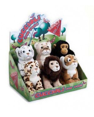 venturelli 731898 peluche cuccioli giungla c/voce